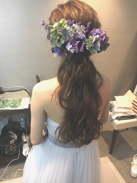 「ヘアメイク」｜よち☆さん（レディース・155cm）の秋コーディネート
