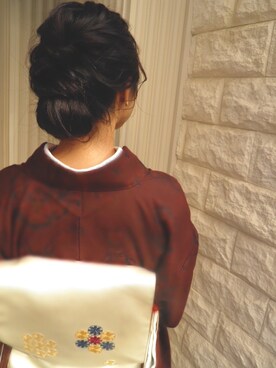 「ヘアメイク」｜よち☆さん（レディース・156cm）の冬コーディネート