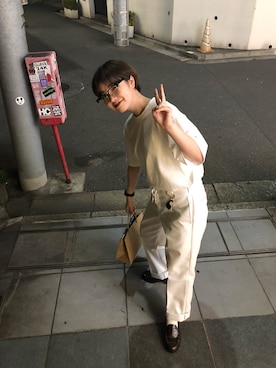 「FTC（エフティーシー）のアイテム（財布/小物）」を使った、ruiさん（レディース・155cm）の夏コーディネート