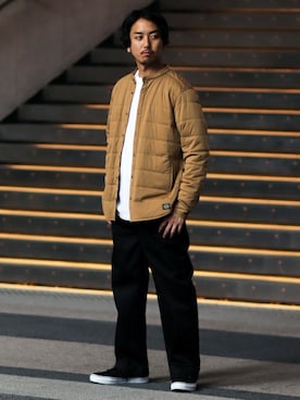 「DISCUS ATHLETIC（ディスカス　アスレチック）のアイテム」を使った、SASAさん（メンズ・175cm）の秋コーディネート