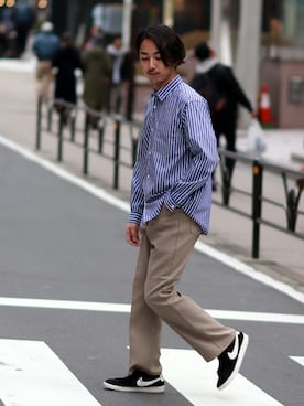 SASAさん（メンズ・175cm）の冬コーディネート