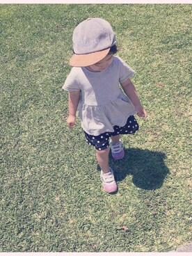 M♡Nさん（キッズ・90cm）の春コーディネート