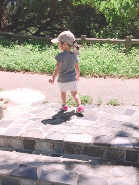 M♡Nさん（キッズ・90cm）の夏コーディネート