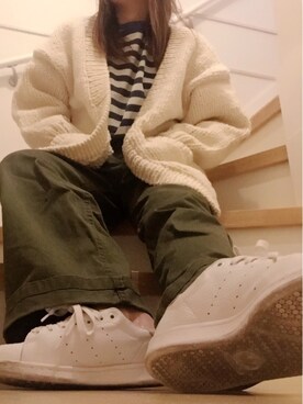 CHIKAさん（レディース・159cm）の冬コーディネート