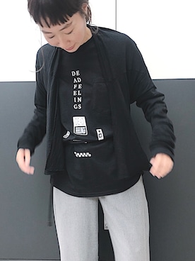 「DEAD FEELINGS」｜にーなさん（レディース・162cm）の秋コーディネート