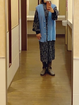 「KOOS（コース）のアイテム」を使った、momoさん（レディース・160cm）の冬コーディネート