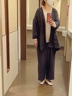 momoさん（レディース・160cm）の春コーディネート