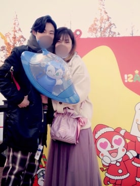 「アイテム（MA-1）」を使った、takatomo0902さん（メンズ・173cm）の冬コーディネート