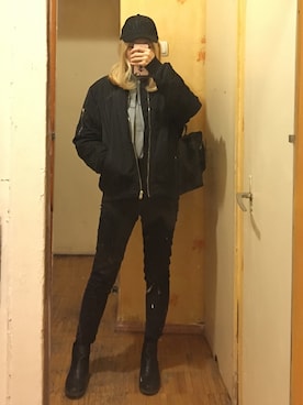 「NEWYORKER（ニューヨーカー）のアイテム（帽子）」を使った、Yulian さん（レディース・161cm）の春コーディネート