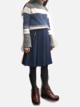 minnieさん（レディース・159cm）の秋コーディネート