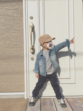 taaaoさん（キッズ・90cm）の春コーディネート