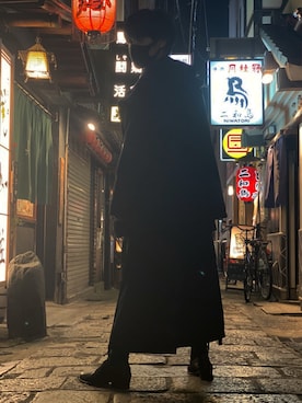 「kiryuyrik（キリュウキリュウ）のアイテム（シューズ）」を使った、plzkillmeさん（メンズ・170cm）の秋コーディネート