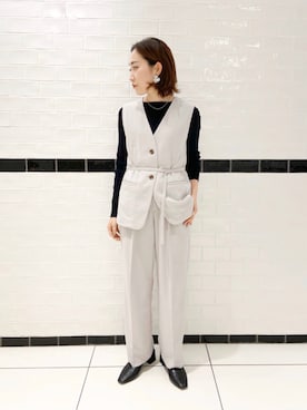 まゆてぃんさん（レディース・153cm）の春コーディネート