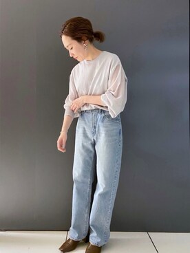 まゆてぃんさん（レディース・153cm）の春コーディネート