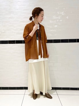 まゆてぃんさん（レディース・153cm）の春コーディネート