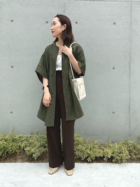 まゆてぃんさん（レディース・153cm）の夏コーディネート