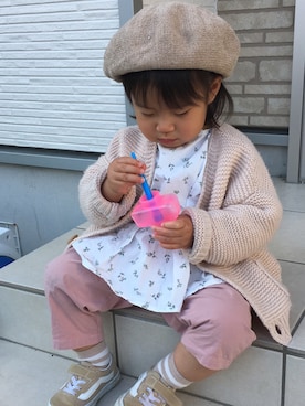 LMさん(キッズ・80cm)の春コーディネート