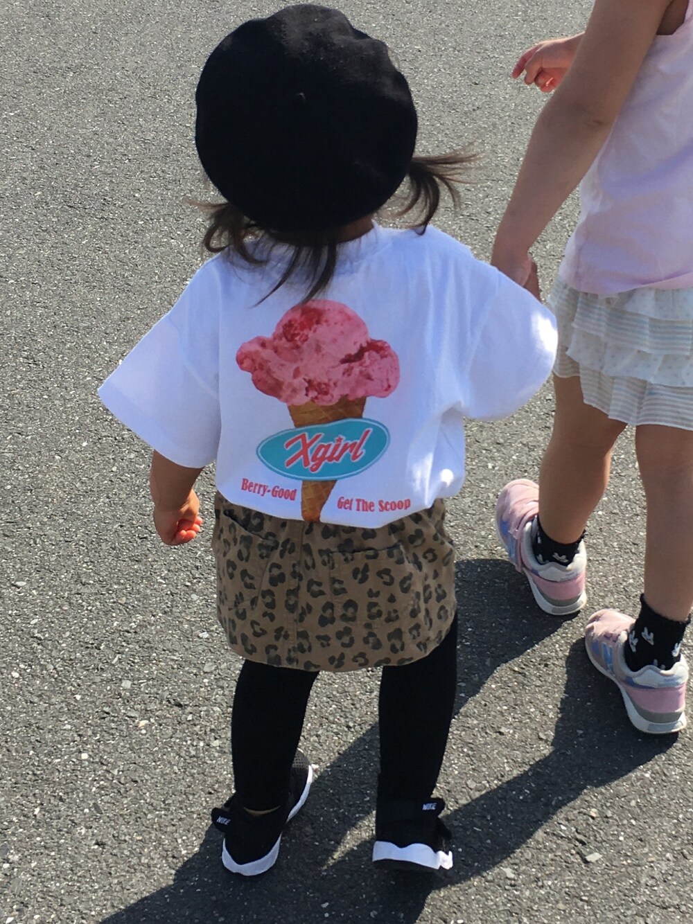 LMさんの「バックアイスクリームプリントロゴ半袖Tシャツ（X-girl Stages）」を使ったコーディネート