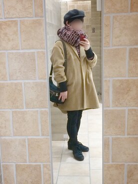 15秋冬商品 二人羽織コートを使ったその他ユーザーのメンズ人気ファッションコーディネート Wear