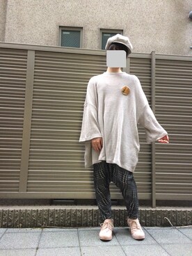 「mitake（ミタケ）のアイテム（帽子）」を使った、だぁ!だぁ!だぁ!さん（メンズ・170cm）の夏コーディネート