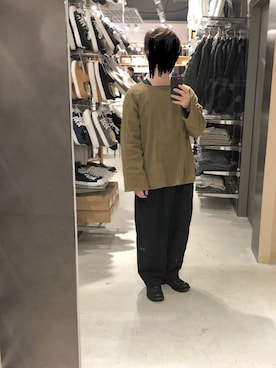 だぁ!だぁ!だぁ!さん（メンズ・170cm）の秋コーディネート