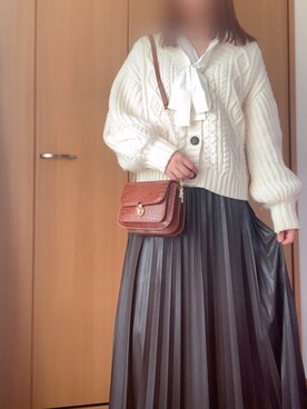 彩さん（レディース・162cm）の冬コーディネート