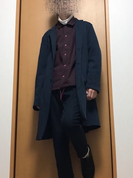 ゆうたろうさん（メンズ・171cm）の冬コーディネート