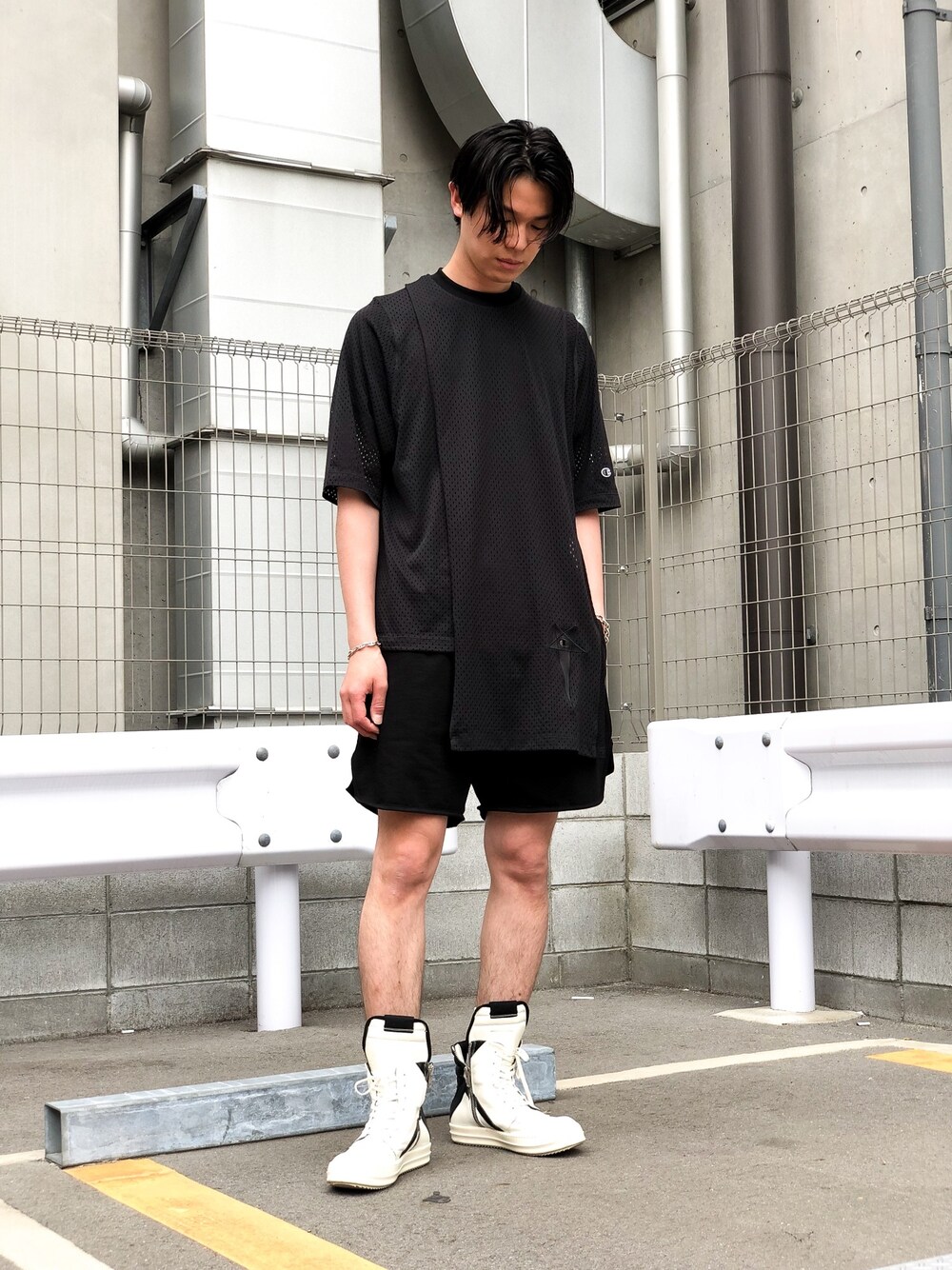 Rick Owens（リックオウエンス）の「Rick Owens + Champion Toga Mesh