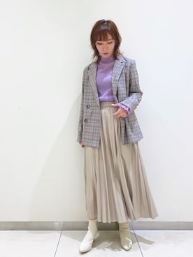 ナツコさん（レディース・162cm）の秋コーディネート