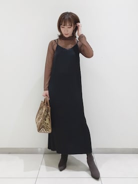 ナツコさん（レディース・162cm）の秋コーディネート