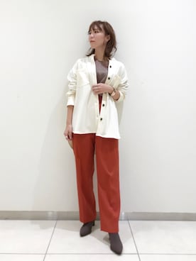 ナツコさん（レディース・162cm）の秋コーディネート