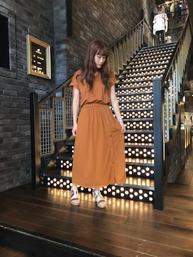 ryokoさん（レディース・160cm）の夏コーディネート