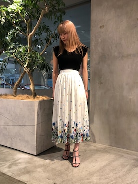 「nowartt」｜ryokoさん（レディース・160cm）の春コーディネート