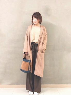 「THESHOPTK」｜tmk.さん（レディース・156cm）の秋コーディネート