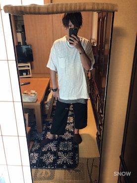 KAZUさん（メンズ・172cm）の夏コーディネート