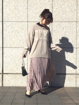 yuppy_lemage🍊さん（レディース・158cm）の冬コーディネート