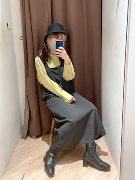 yuppy_lemage🍊さん（レディース・159cm）の冬コーディネート