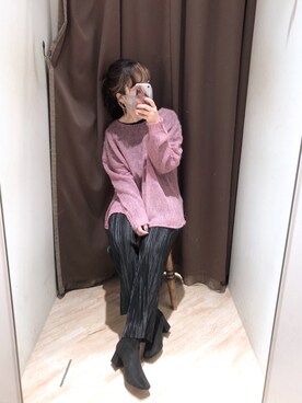 yuppy_lemage🍊さん（レディース・159cm）の秋コーディネート