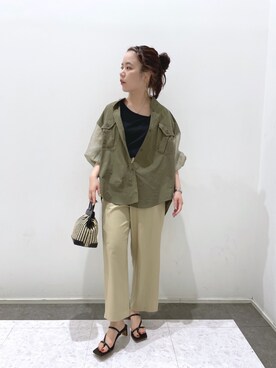 yuppy_lemage🍊さん（レディース・159cm）の春コーディネート