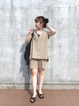 yuppy_lemage🍊さん（レディース・159cm）の春コーディネート