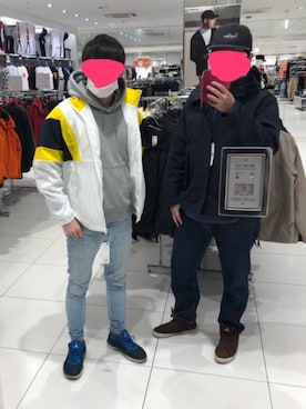 「SEVEN UNION（セブンユニオン）のアイテム」を使った、キャシーさん（メンズ・175cm）の春コーディネート