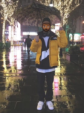 「A BATHING APE（アベイシングエイプ）のアイテム（その他）」を使った、Uncle-Gさん（メンズ・173cm）の秋コーディネート