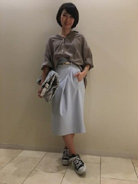 BABYLONE公式さん（レディース・155cm）の春コーディネート