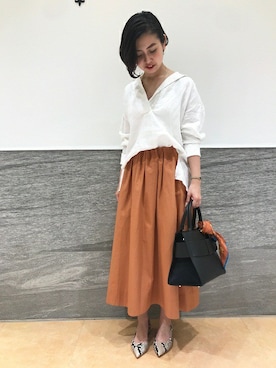 「manipuri（マニプリ）のアイテム」を使った、BABYLONE公式さん（レディース・160cm）の春コーディネート