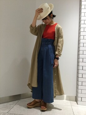 BABYLONE公式さん（レディース・156cm）の春コーディネート