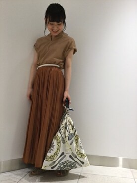 BABYLONE公式さん（レディース・156cm）の夏コーディネート