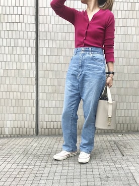 「BABYLONE（バビロン）のアイテム（ショルダーバッグ）」を使った、BABYLONE公式さん（レディース・160cm）の秋コーディネート