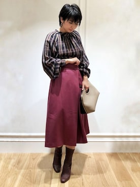 BABYLONE公式さん(レディース・163cm)の秋コーディネート