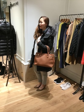 「TATRAS」｜「アイテム（シャツ/ブラウス）」を使った、BABYLONE公式さん（レディース・152cm）の秋コーディネート