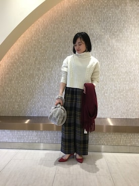 BABYLONE公式さん（レディース・160cm）の秋コーディネート